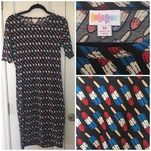 NWOT Rocket Pop / Popsicle Print Julia Dress